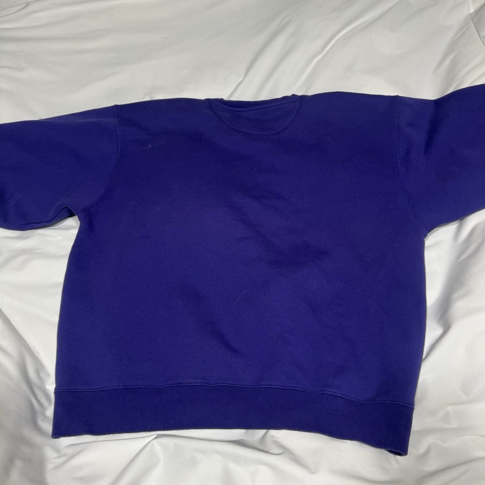 Northwestern University Vintage JanSport Embroidered Sweatshirt Men's Size Large - Picture 9 of 9